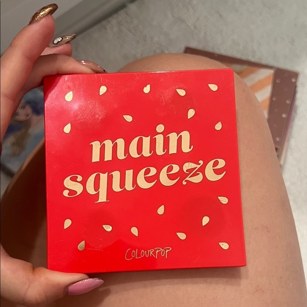 ColourPop Main Squeeze Palette - Bold Red Hues